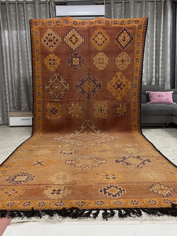 Taounate Tranquility - 6x14ft- Boujaad Rug