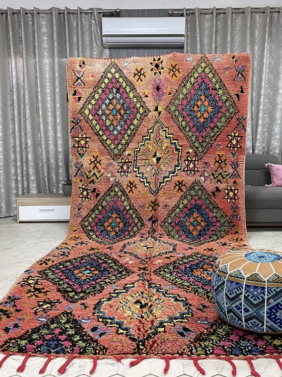 Chefchaouen Charm -6x13ft- Boujaad Rug