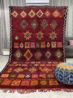 Tizgzaouine Touch -6x12ft- Boujaad Rug