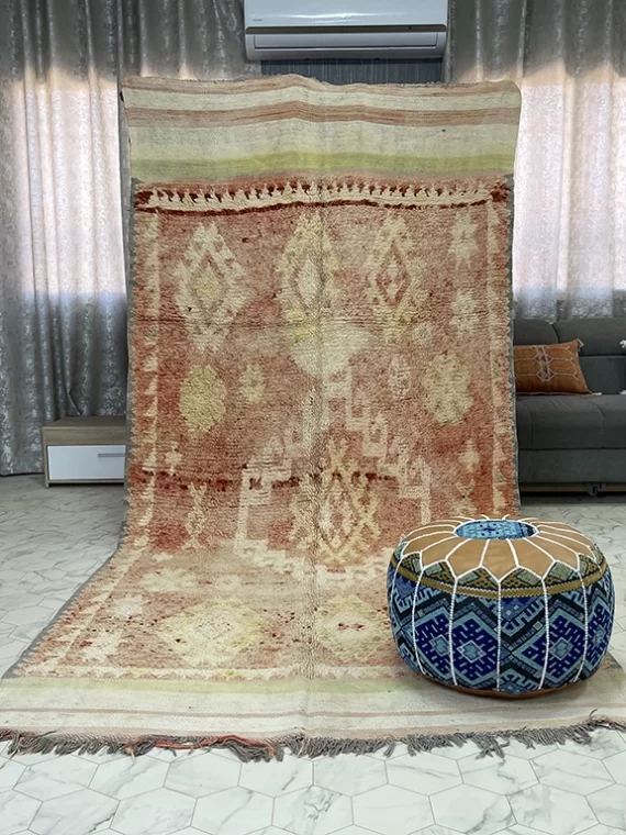 Tiznit Tranquility - 5x10ft- Boujaad Rug