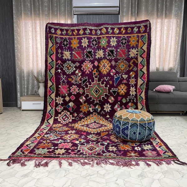 Beni Ourain Blossom moroccan rugs1