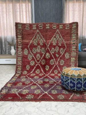 Chefchaouen Charm -5x8ft- Boujaad Rug