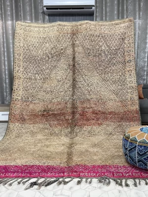 Toubkal Tranquility - 7x10ft- Boujaad Rug