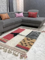 Whimsical Connections - 3x5ft- Beni Ourain Rug