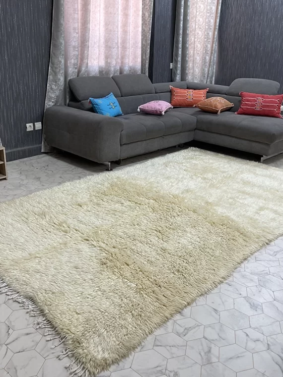 Luxe Haven - 6x10ft- Beni Ourain Rug