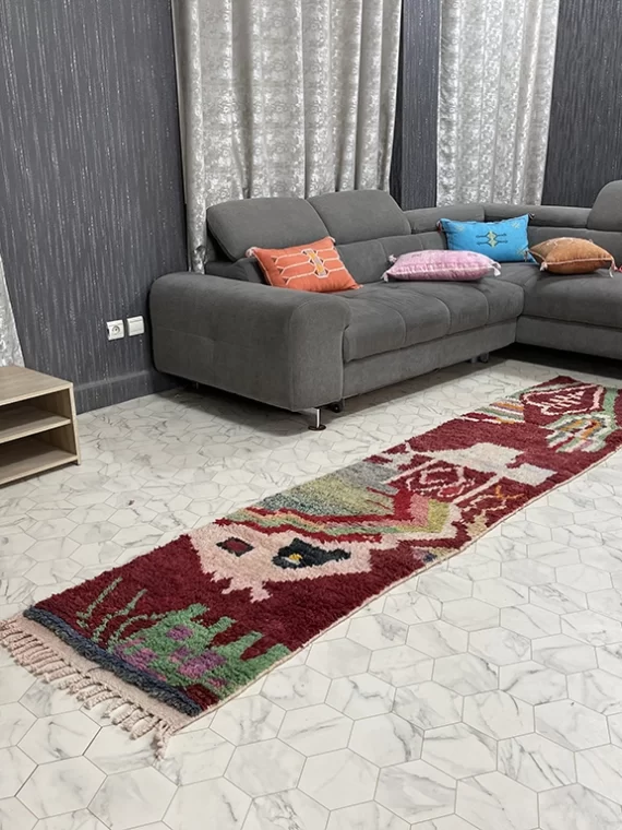 Tiznit Tapestry -2x9ft- Boujaad Rug