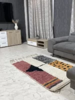 Whimsical Connections III - 3x5ft- Beni Ourain Rug