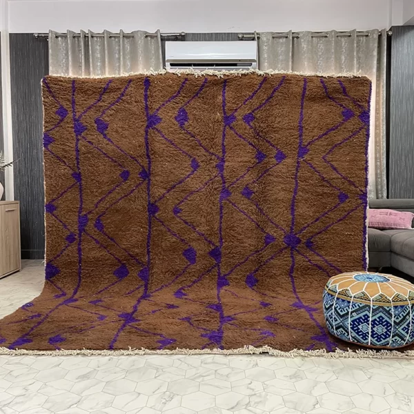 Essaouira Mauve moroccan rugs2