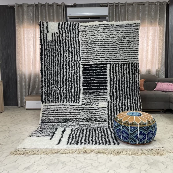 Monochrome Matrix moroccan rugs2