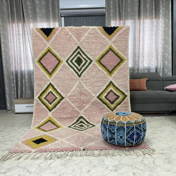 Radiant Rhombus moroccan rugs2