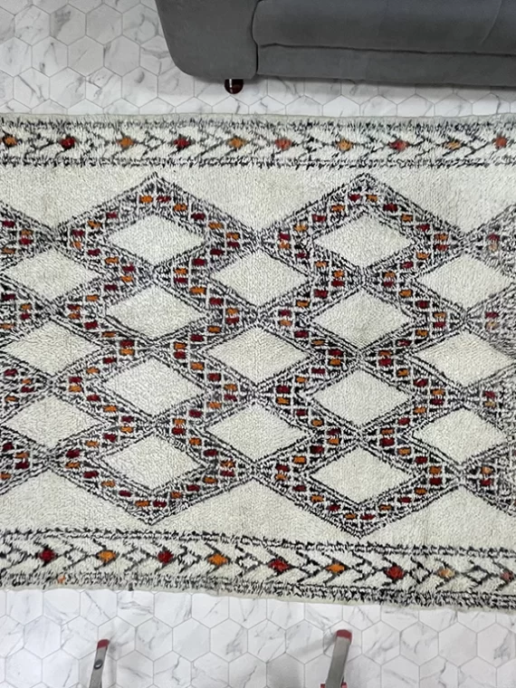 Sahara Alhambra - 6x8ft- Beni Ourain Rug