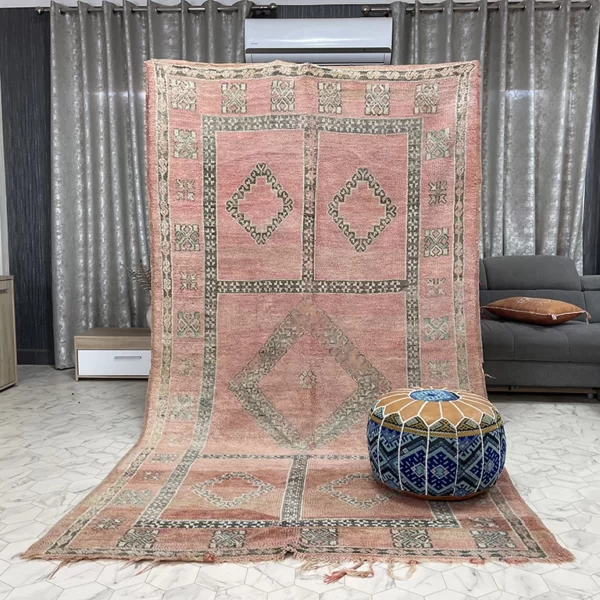 Cozy Crimson moroccan rugs2