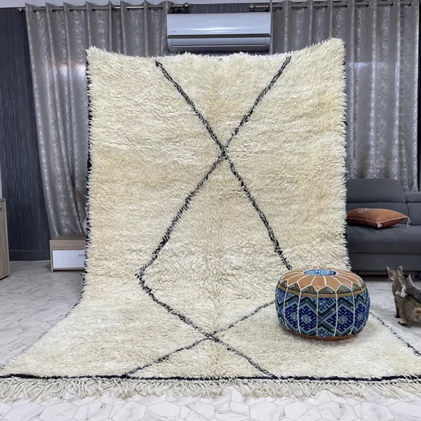 Feline Elegance moroccan rugs