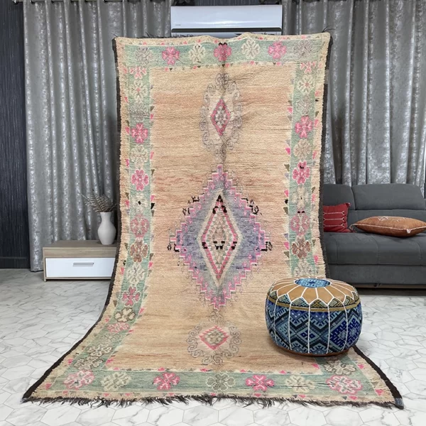 Pastel Harmony moroccan rug