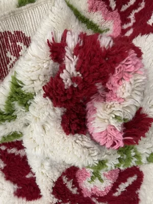Pink Petal Garden moroccan rugs2