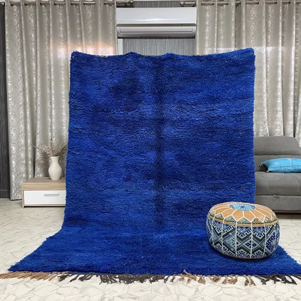 Regal Blue Queen moroccan rugs
