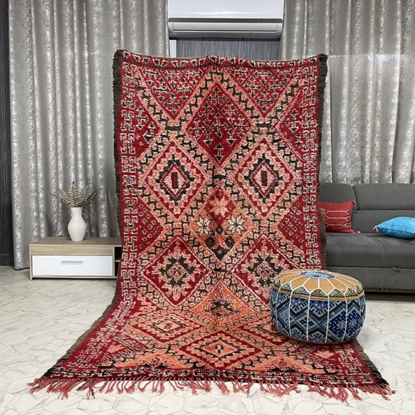 Ruby Seduction moroccan rugs