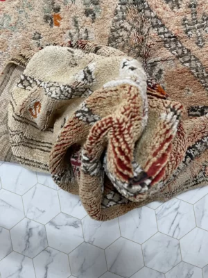 Creamy Breeze moroccan rug