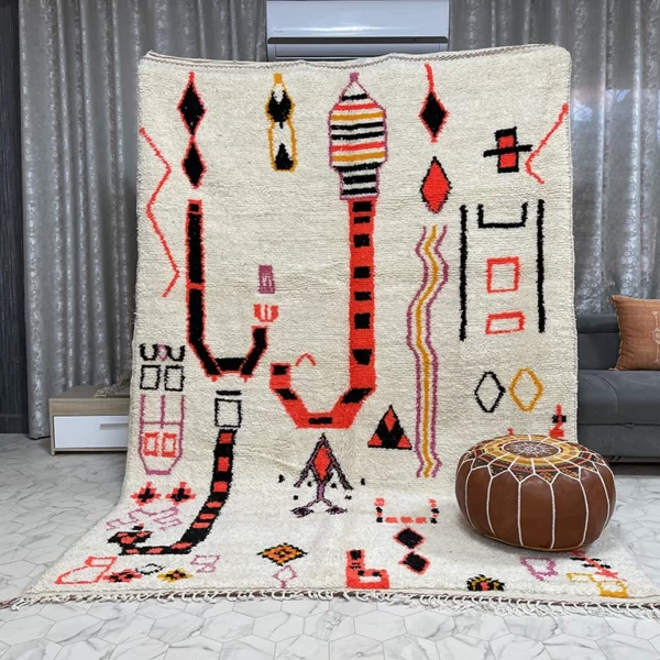 Teake moroccan rugs