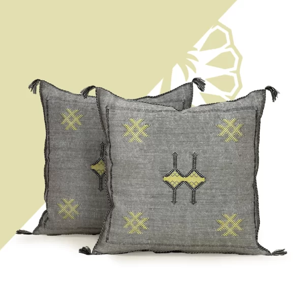 Ethereal Gray Oasis – Pillow