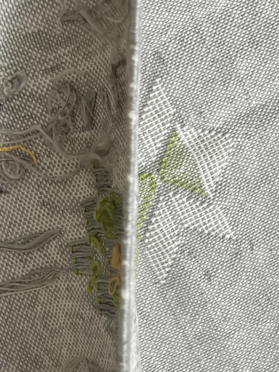Eco Harmony - 2x10ft  Natural Cactus Silk Rug
